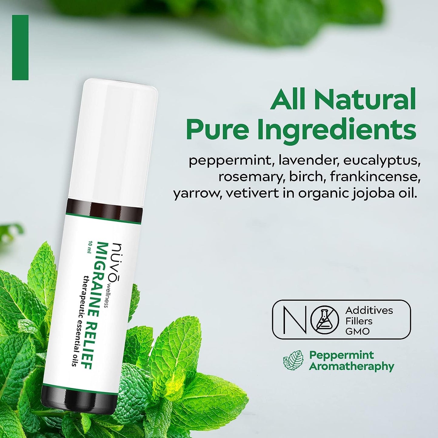 Migraine Relief Roll-On Aromatherapy Essential Oils (Mother's Day)