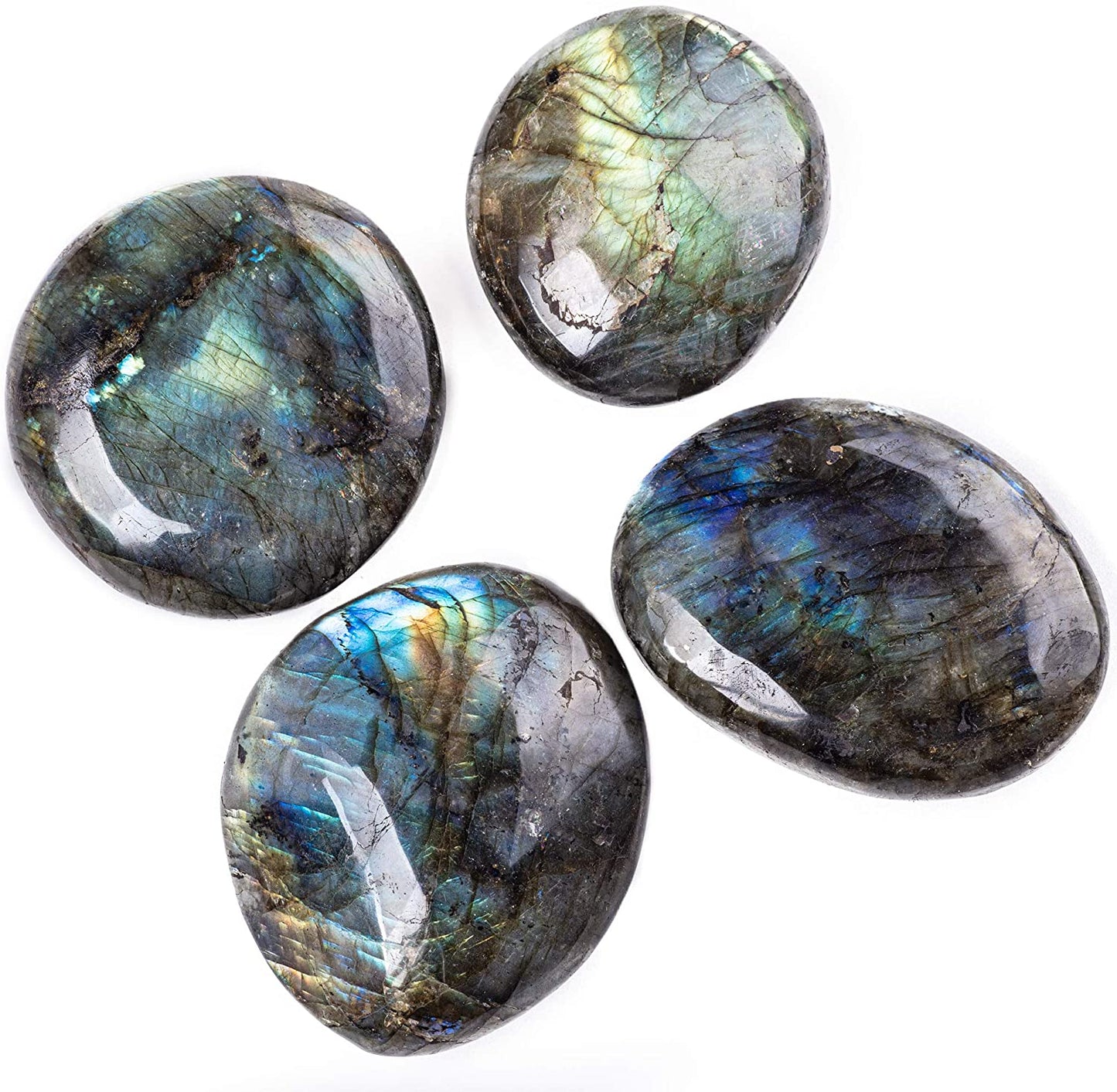 Labradorite Palm Stone Crystal