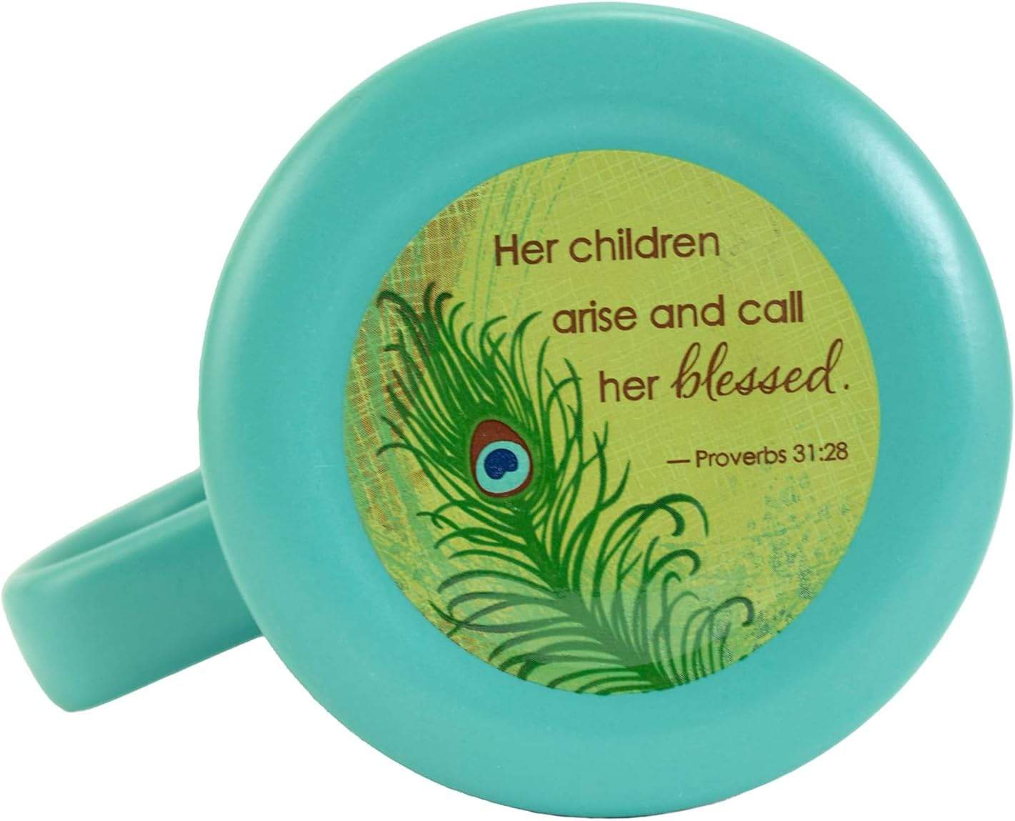 Mom Abbey & CA Gift Coaster Mug, 4 by 4.38" (56044)