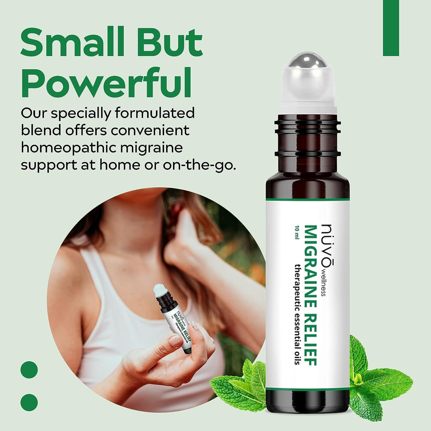 Migraine Relief Roll-On Aromatherapy Essential Oils (Mother's Day)