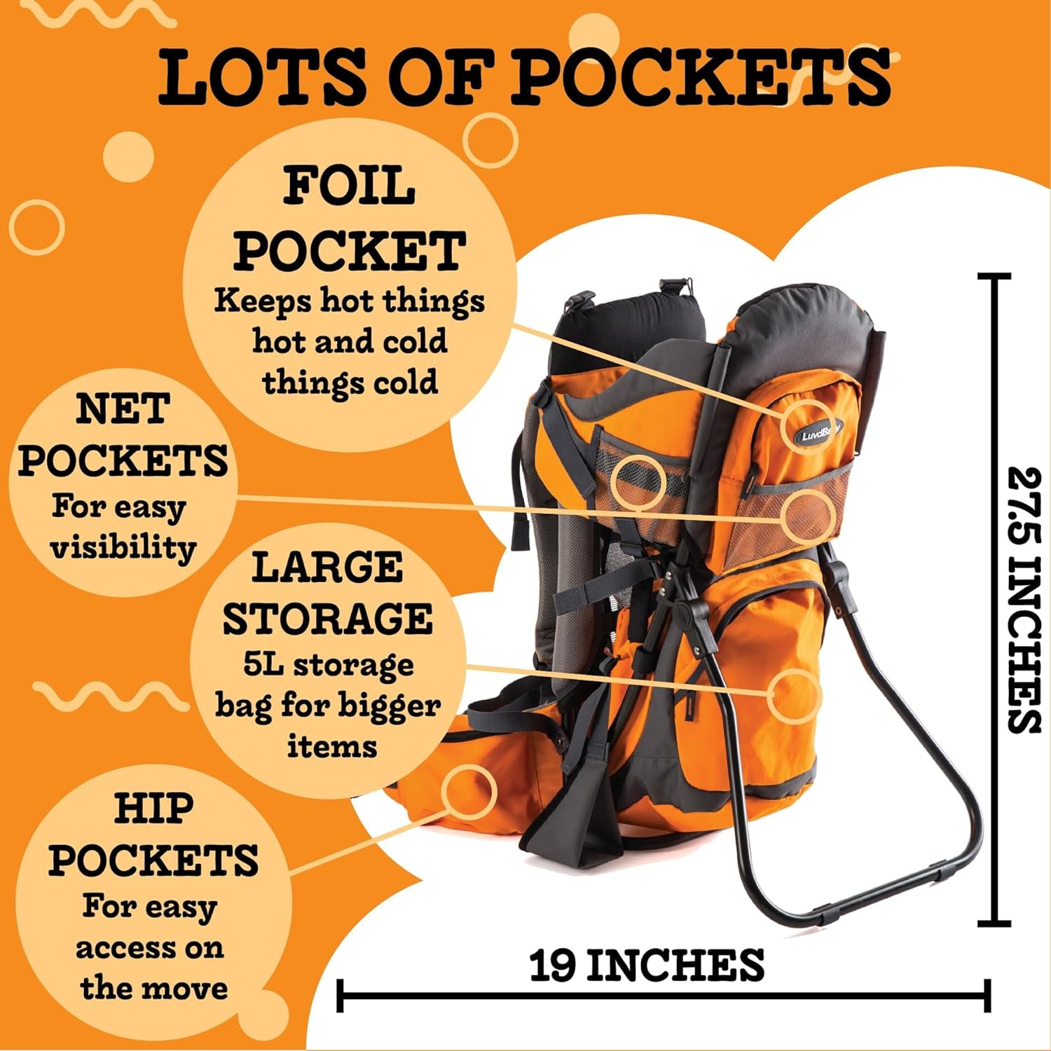 Baby Carrier Backpack ( Baby )