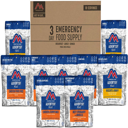 3-Day Emergency Food Supply - 18 Servings